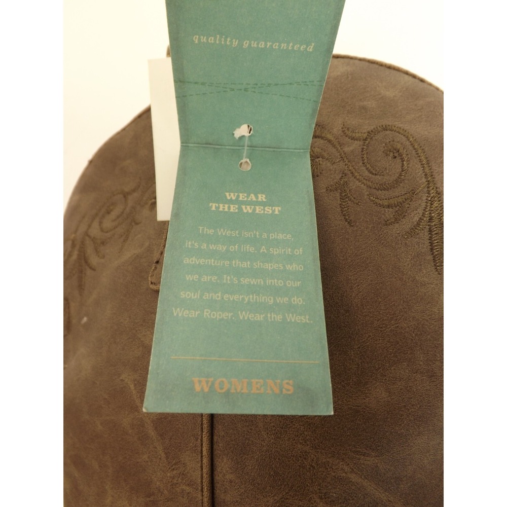 Roper 🐎Brooklin Floral Embroidered Fashion Western Boot- Ladies size 9.5  *NEW* - Picture 10 of 13